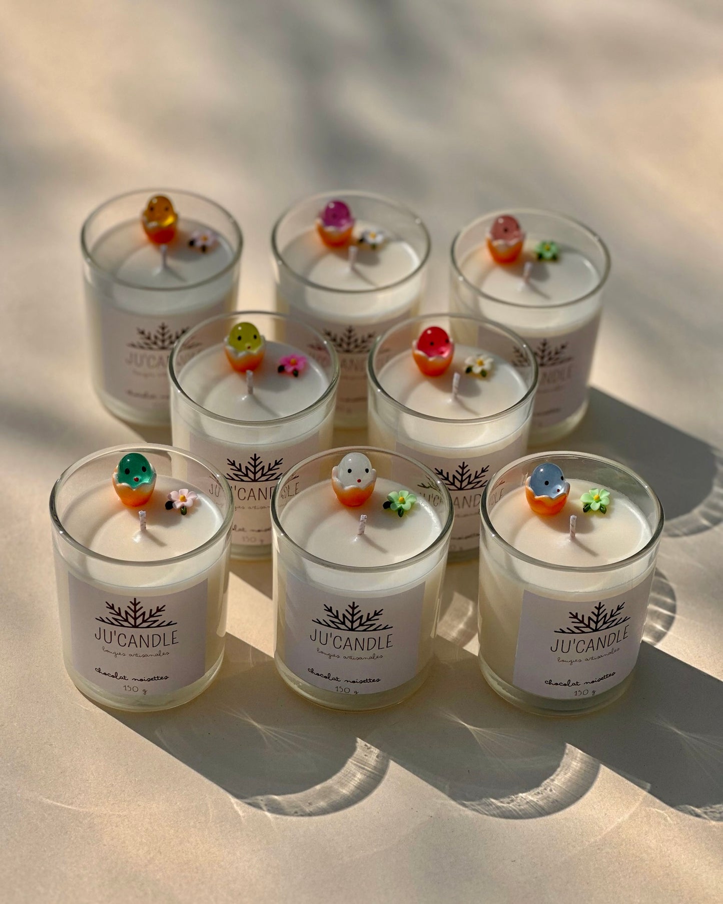 Bougie Chocolat Noisettes